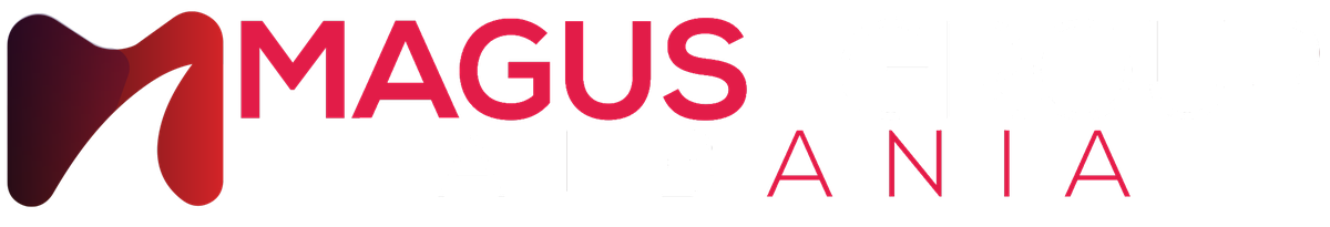 Magus Group Albania: Logo · për sfond të errët